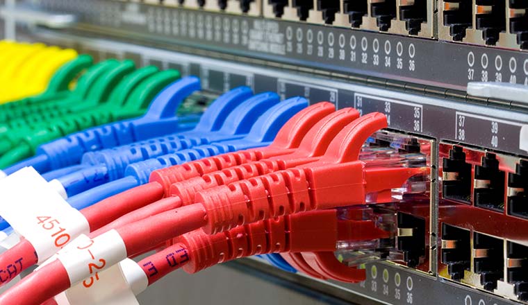 Image of Network and UTP cables