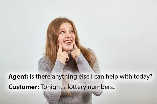 call centre meme about building rapport