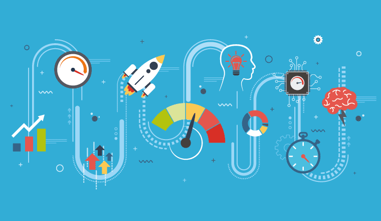 A picture of a performance management mind-map