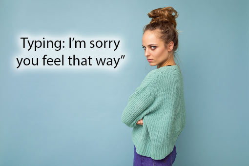 call centre meme about apologies