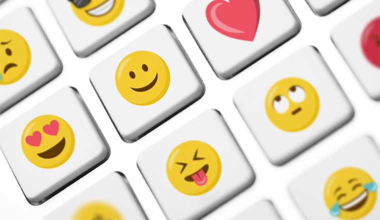 Emojis on keyboard buttons