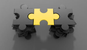 Jigsaw puzzle connection