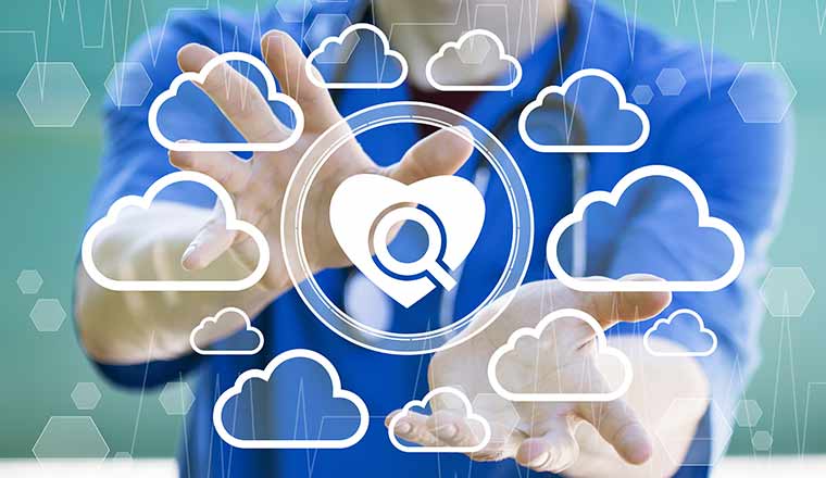 Cloud Healthcare concept