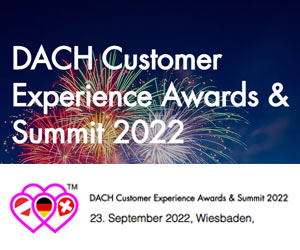 thumbnail advert promoting event DACH Customer Experience Awards 2022