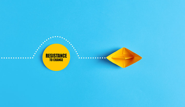 Paper boat overcomes the barrier of resistance to change