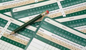 golf scorecard