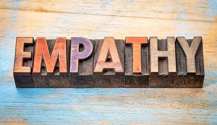 Empathy in wooden blocks