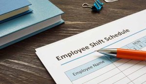 Employee Shift Schedule