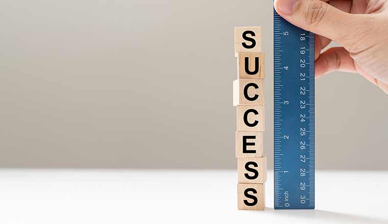 measure the word success