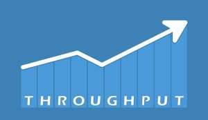 throughput on graph