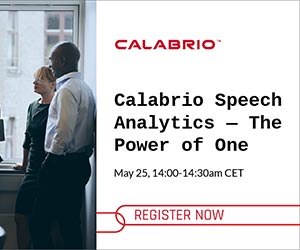 thumbnail advert promoting event Calabrio Speech Analytics – The Power of One – Webinar