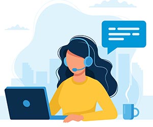biscotto87 - Adobe Stock - 270809132 Concept illustration for support, call center.