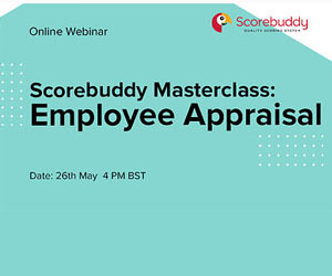 thumbnail advert promoting event Scorebuddy Masterclass: Employee Appraisal