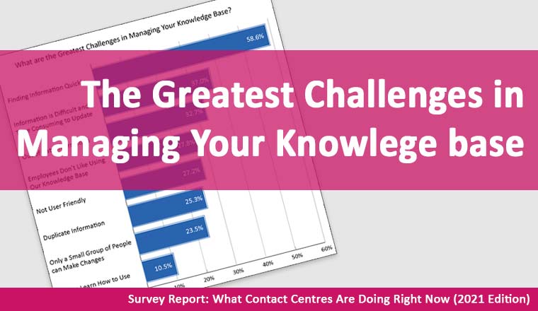 What are the Greatest Challenges in Managing Your Knowledge Base?