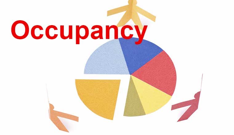 occupancy pie chart