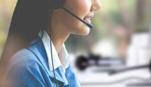 Call centre operator