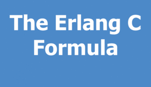 The Erlang C Formula