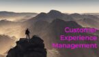 man stood on mountain