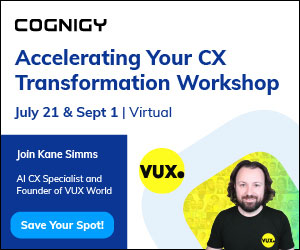 thumbnail advert promoting event Accelerating Your CX Transformation Workshop