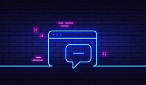 digital webchat neon