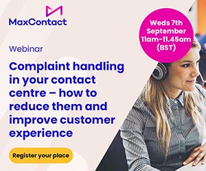 thumbnail advert promoting event Complaint Handling in Your Contact Centre – Webinar