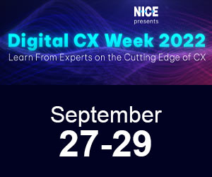 thumbnail advert promoting event Digital CX Week 2022
