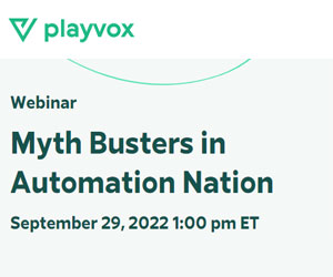 Playvox Webinar banner Myth Busters in Automation Nation