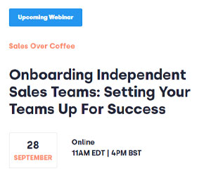 Playvox Webinar Onboarding Independent Sales Teams: Setting Your Teams Up For Success