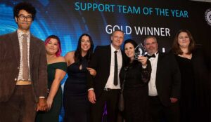 2022 Welsh Contact Centre Awards Support Team