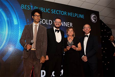 2022 Welsh Contact Centre Awards Public Sector Helpline