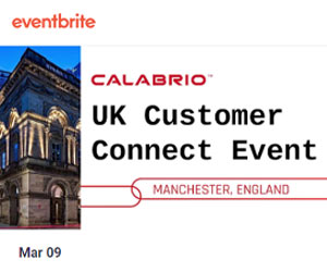 UK Customer Connect Event - Manchester, England Calabrio event banner