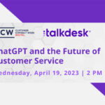 ChatGPT and the Future of Customer Service Event Banner Talkdesk