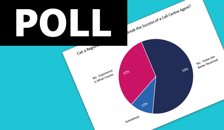 Can a regional accent make or break the success of a call centre agent cover