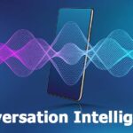 Conversation intelligence with a sound wave with smartphone