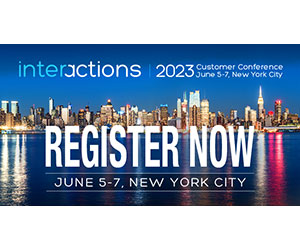 thumbnail advert promoting event Interactions 2023 – US Event
