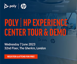 Poly HP Experience Centre Event Banner