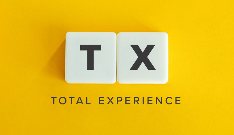 TX (Total Experience) banner
