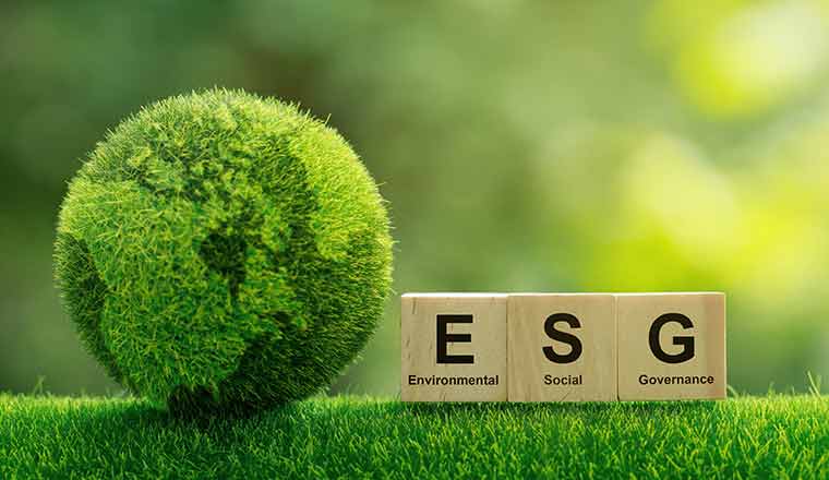 ESG concept of environmental, social and governance.