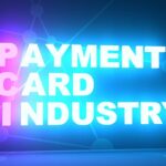 PCI - Payment Card Industry acronym in neon lights