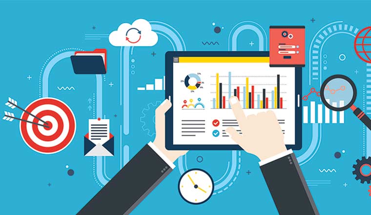 illustration of analytics