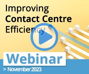 Improving contact centre efficiency webinar featured image