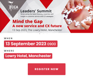 CCA Leaders' Summit: Manchester - Mind the Gap - A new service and CX future Event Banner