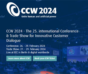 CCW 2024 - The 25. international Conference & Trade Show for Innovative Customer Dialogue