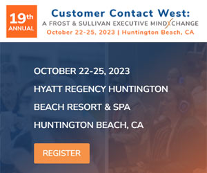 Customer Contact West 2023 Event Banner