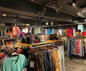 Superdry clothes site visit photo