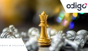 Leadership concept with golden chess piece standing