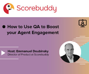 thumbnail advert promoting event How to Use QA to Boost your Agent Engagement – Webinar