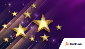 Award concept with gold stars on purple background