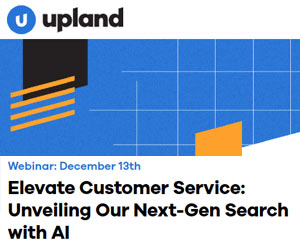 Elevate Customer Service: Unveiling Our Next-Gen Search with AI webinar banner
