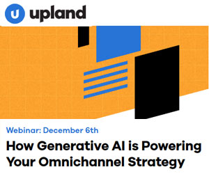 How Generative AI is Powering Your Omnichannel Strategy webinar banner